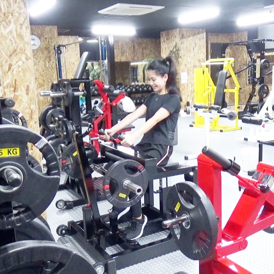 マッスルラインでのトレーニング
