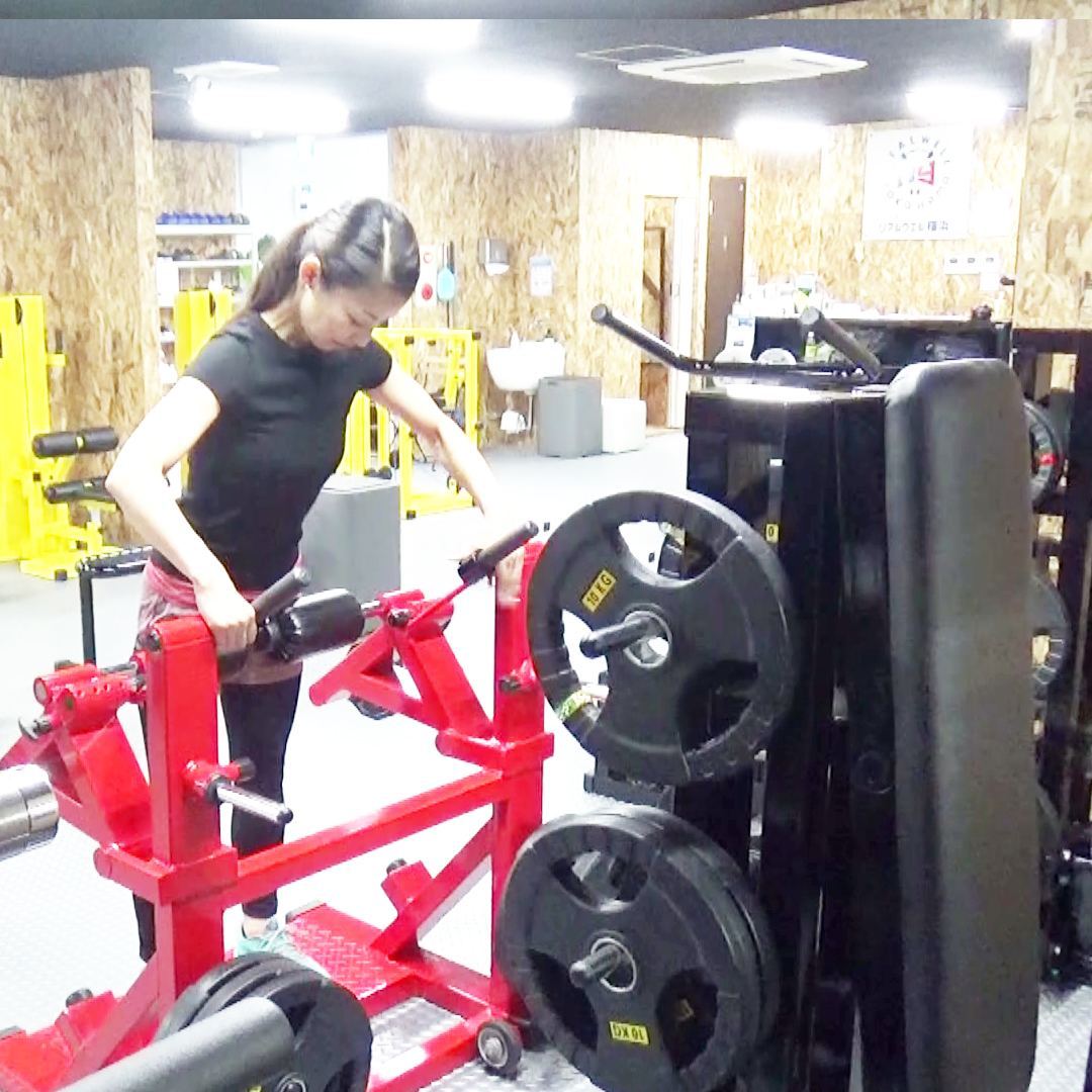マッスルラインでの筋力トレーニング
